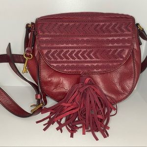 NEW Fossil Saddle Crossbody bag